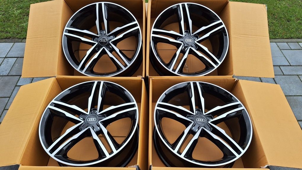 Nowe Alufelgi 5x112 R18 Audi A3 A4 A5 A6 A7 Q3 Q5 Vw Passat B7 B8 Arte