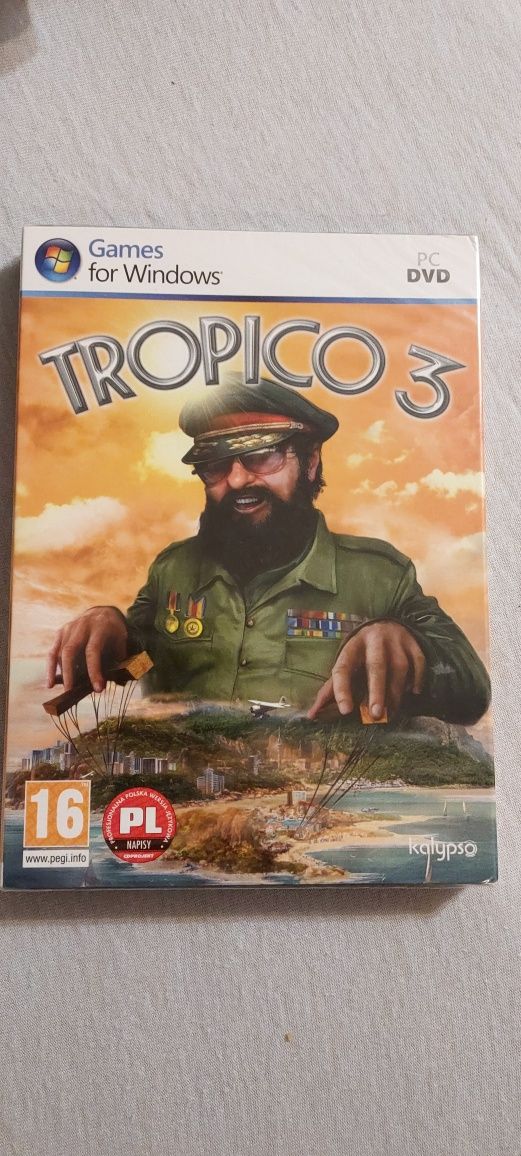 Gra Tropico 3 nowa w folii