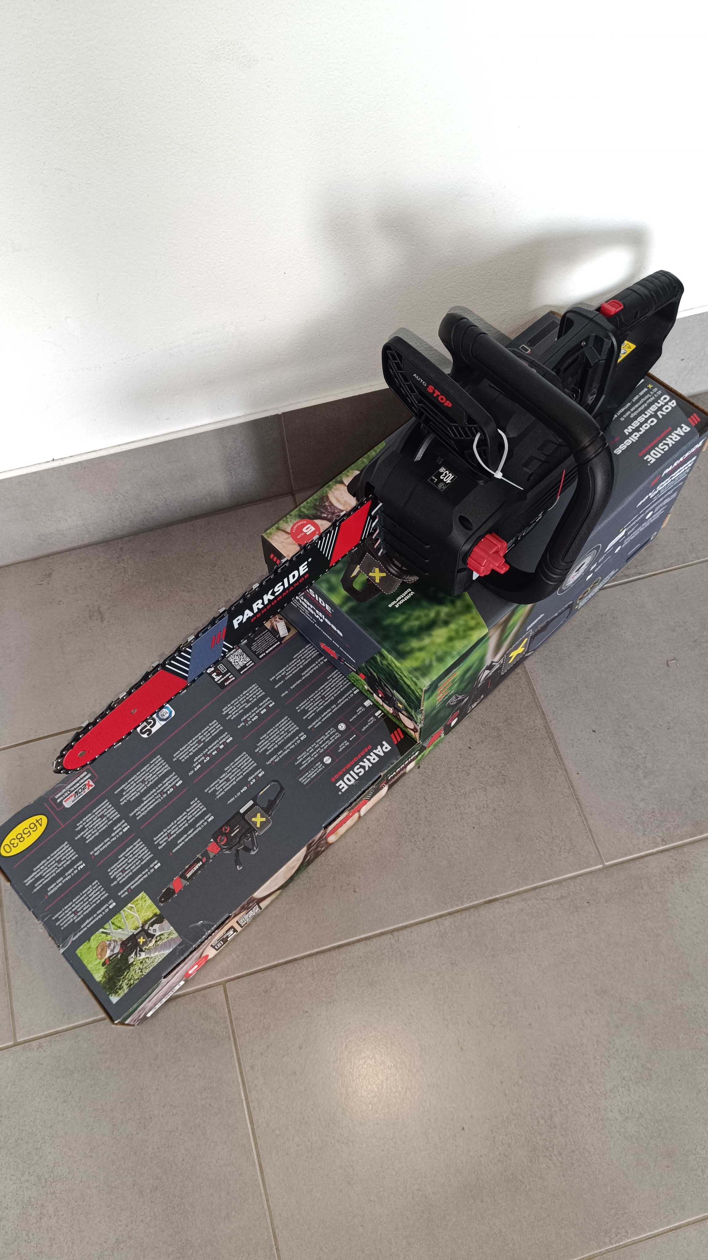 Parkside performance pilarka akumulatorowa 40v PPKSA 40 Li B2