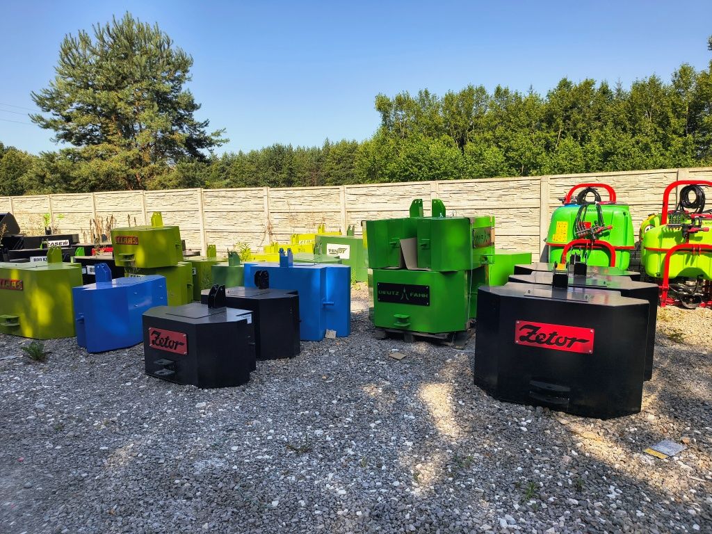 Obciążnik do ciągnika na TUZ Balast różne wielkości Dowóz