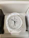 Swatch x Omega Bioceramic Moonswatch Mission To Moonphase Snoopy