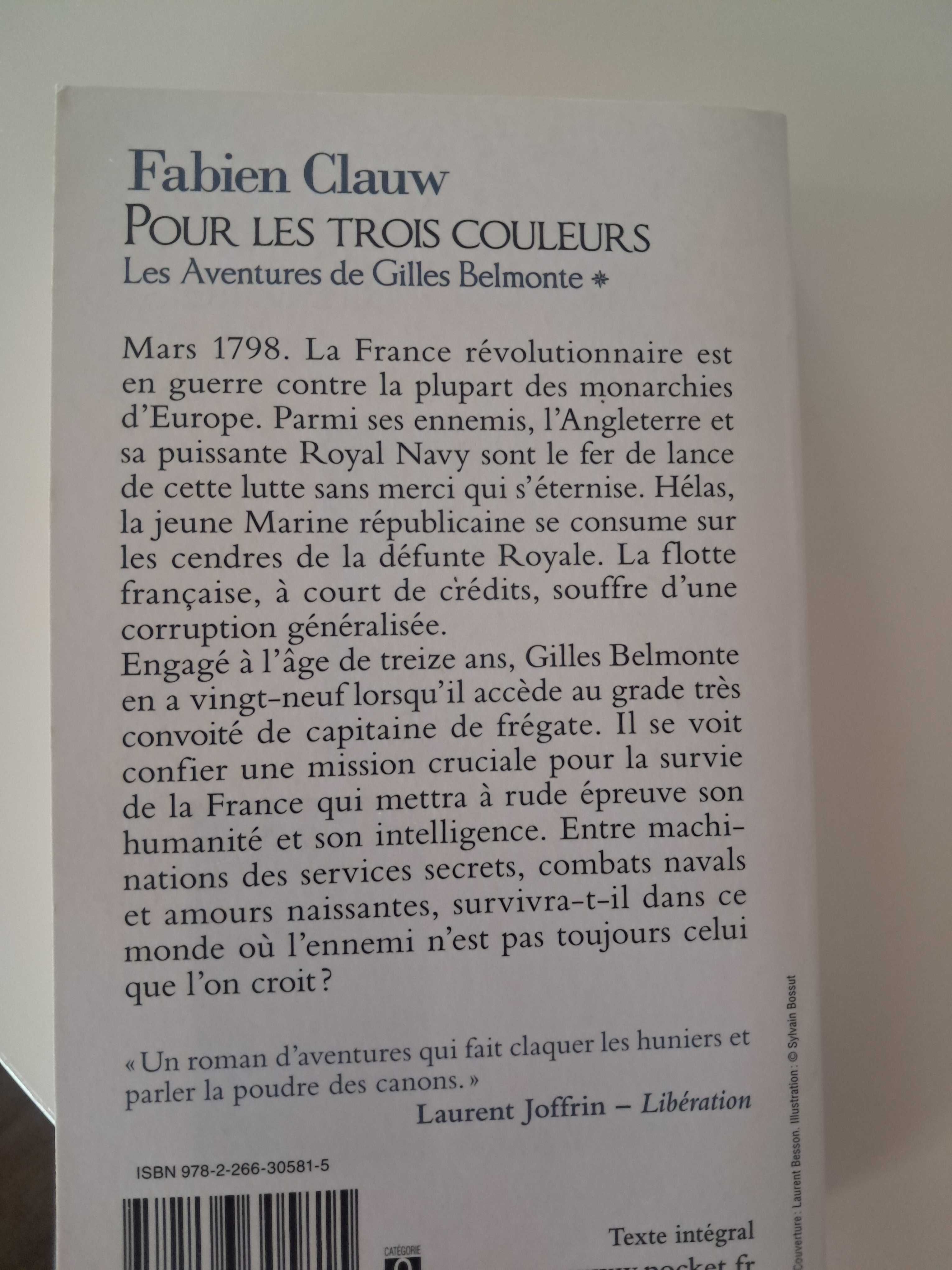 Divers livres en francais, liste et prix sur demande