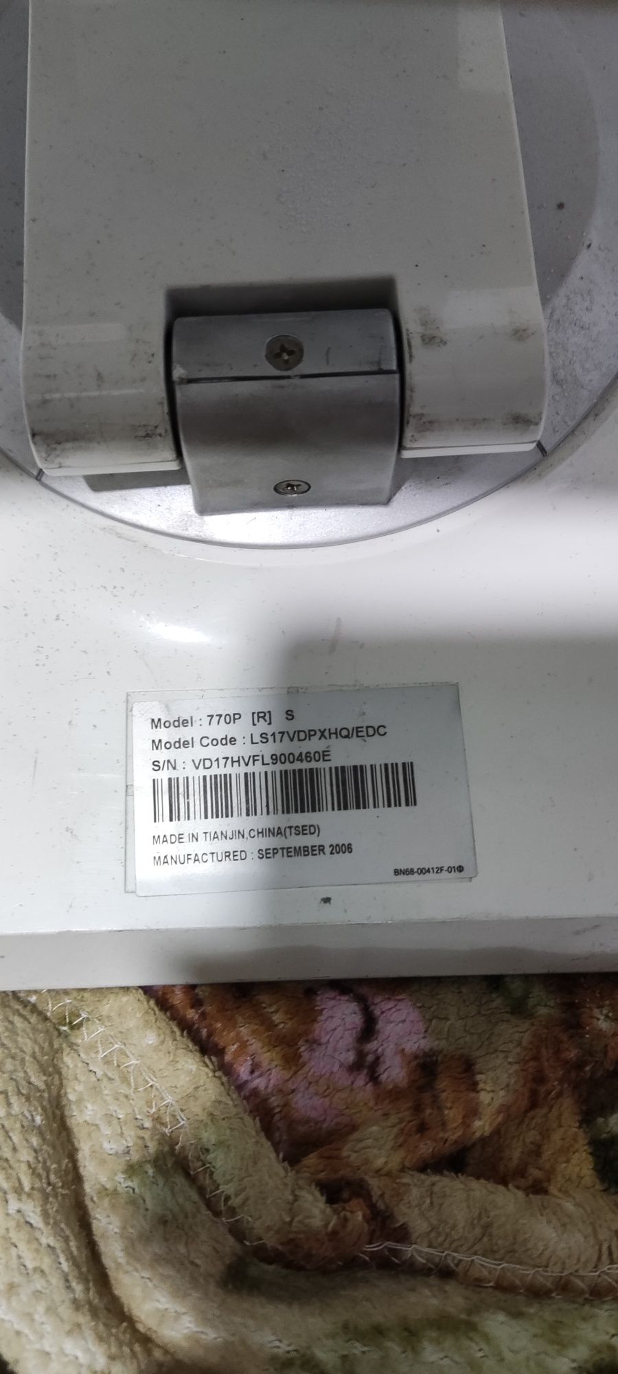 Монитор Модель Samsung SyncMaster 770P