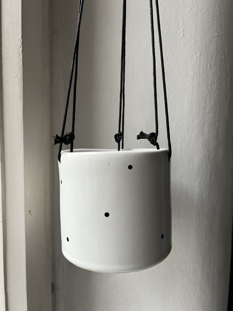Wisząca osłonka na roślinę FOR.REST doniczka śr 10 cm