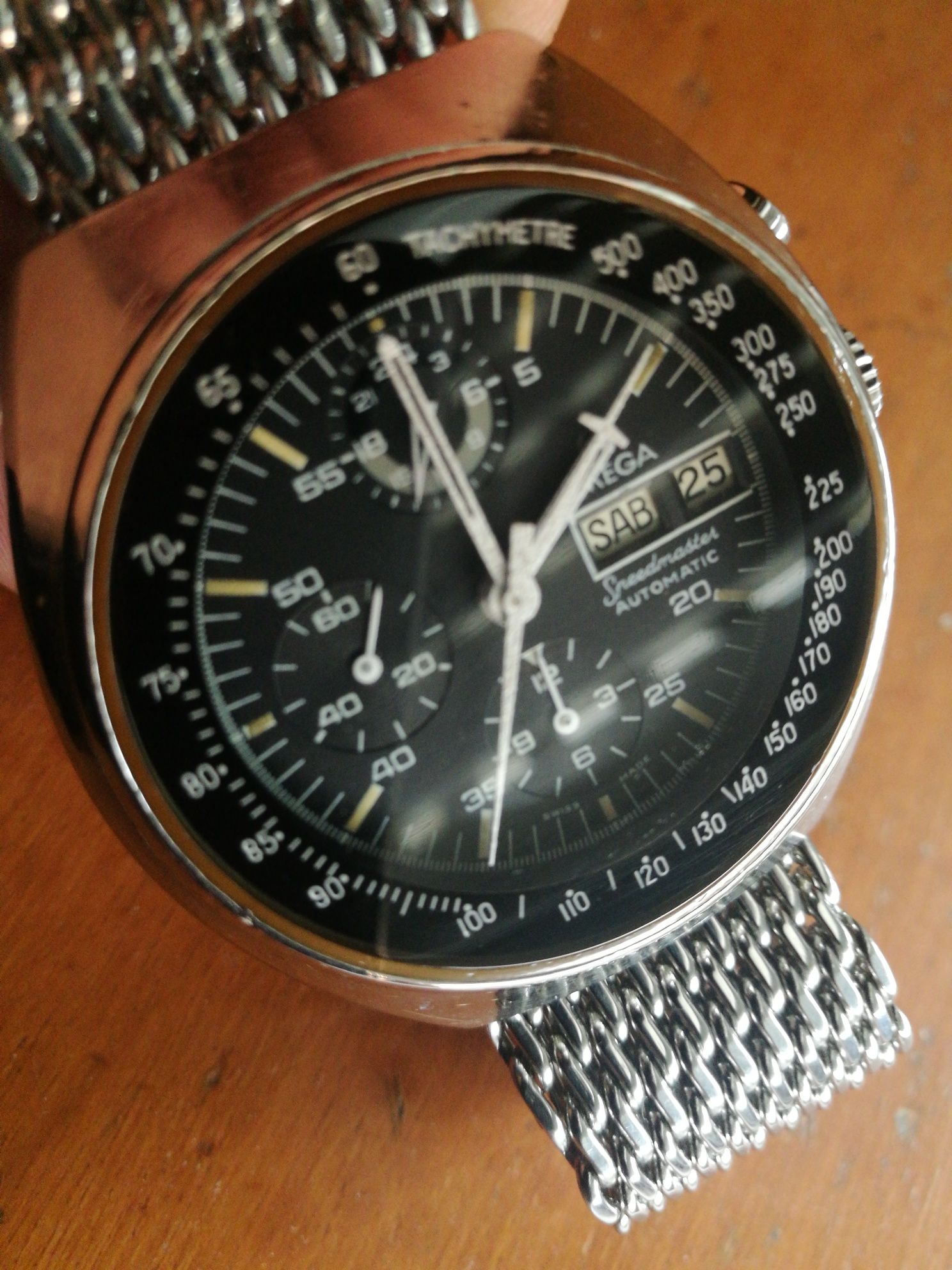 Relógio omega speedmaster mark 4.5 antigo cronografo automático