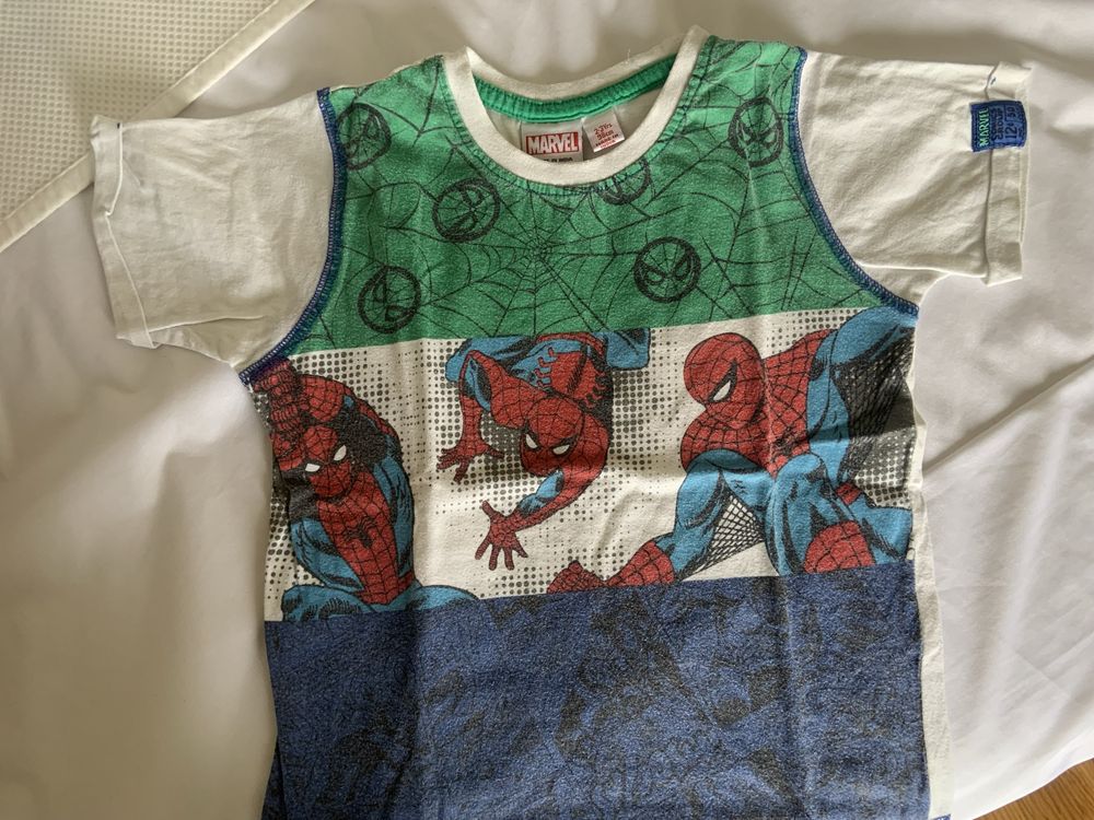 4 camisolas 2/3 anos spiderman