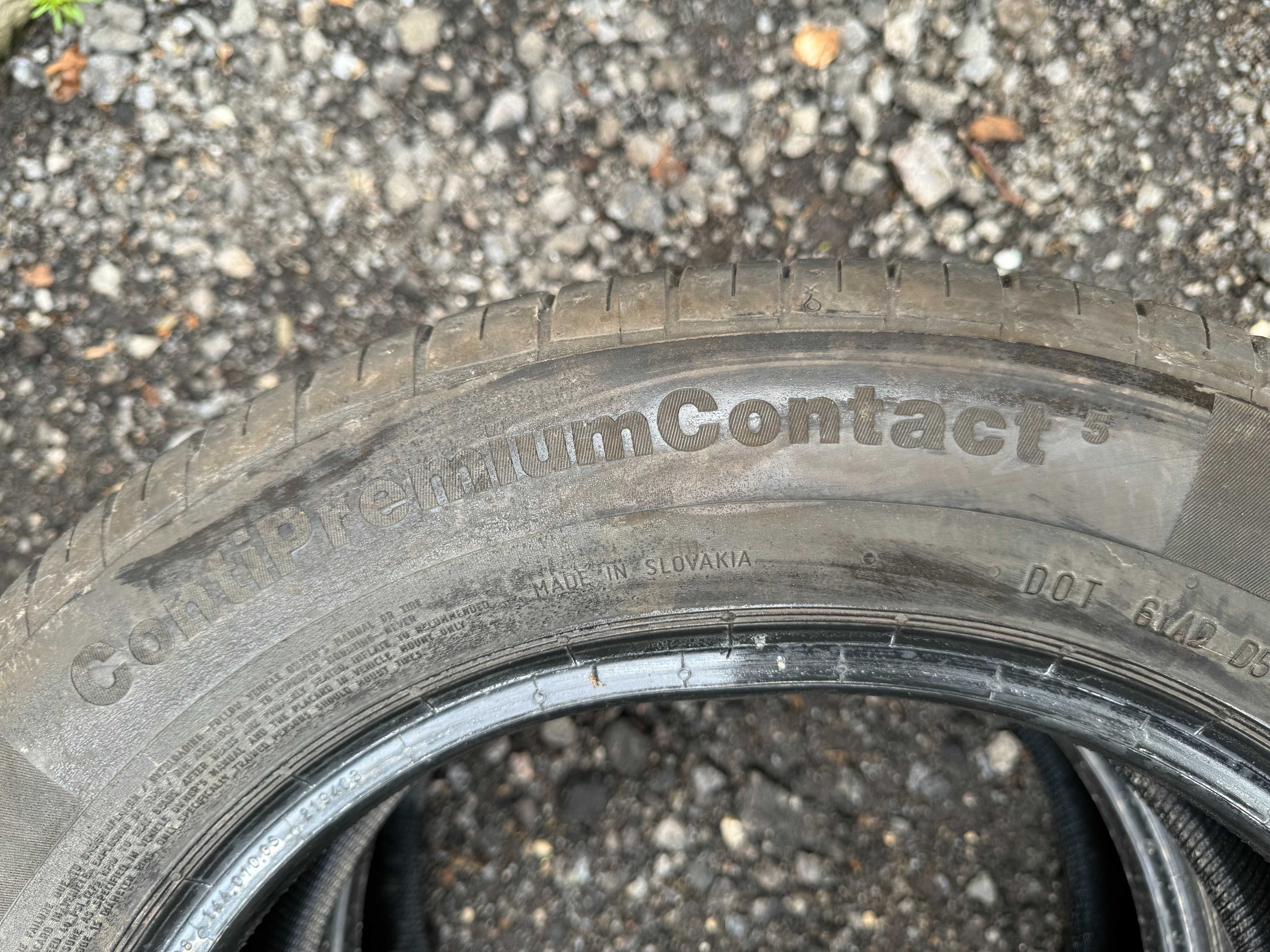 Шини CONTINENTAL 185/65 R15, ContiPremiumContact 5, літня резина