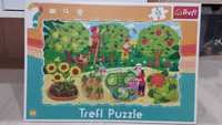 Puzzle trefl 15 el. Dwa zestawy, wiek 3+, jak Nowe