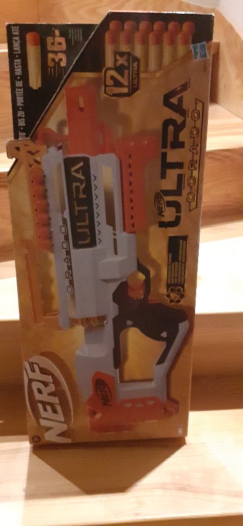 Nerf karabin Nerf ULTRA wyrzutnia Nerf zautomatyzowana Nerf NOWY 

Sza