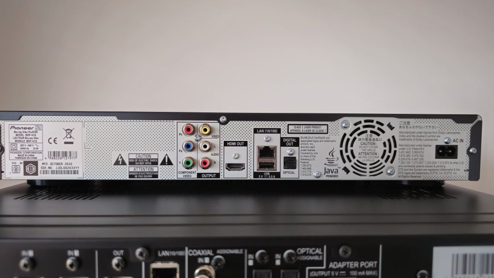 Amituner Pionieer VSX-920 + Blu-ray BDP-430