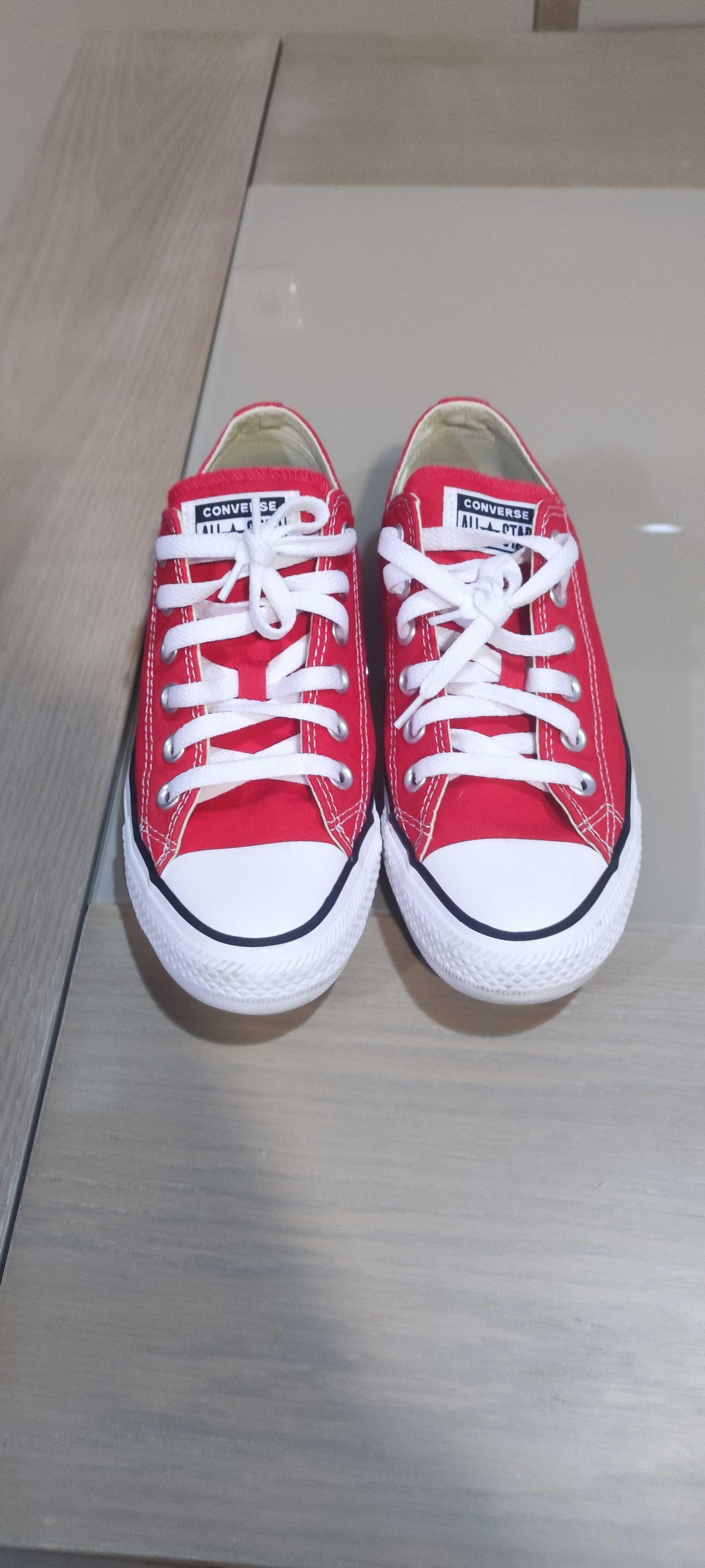 All star converse vermelhas