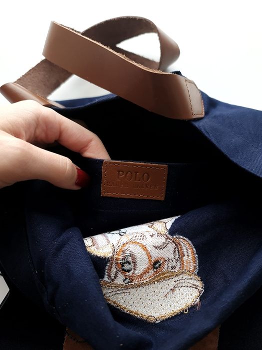 NOWA Torebka shopperka Polo Ralph Lauren Miś