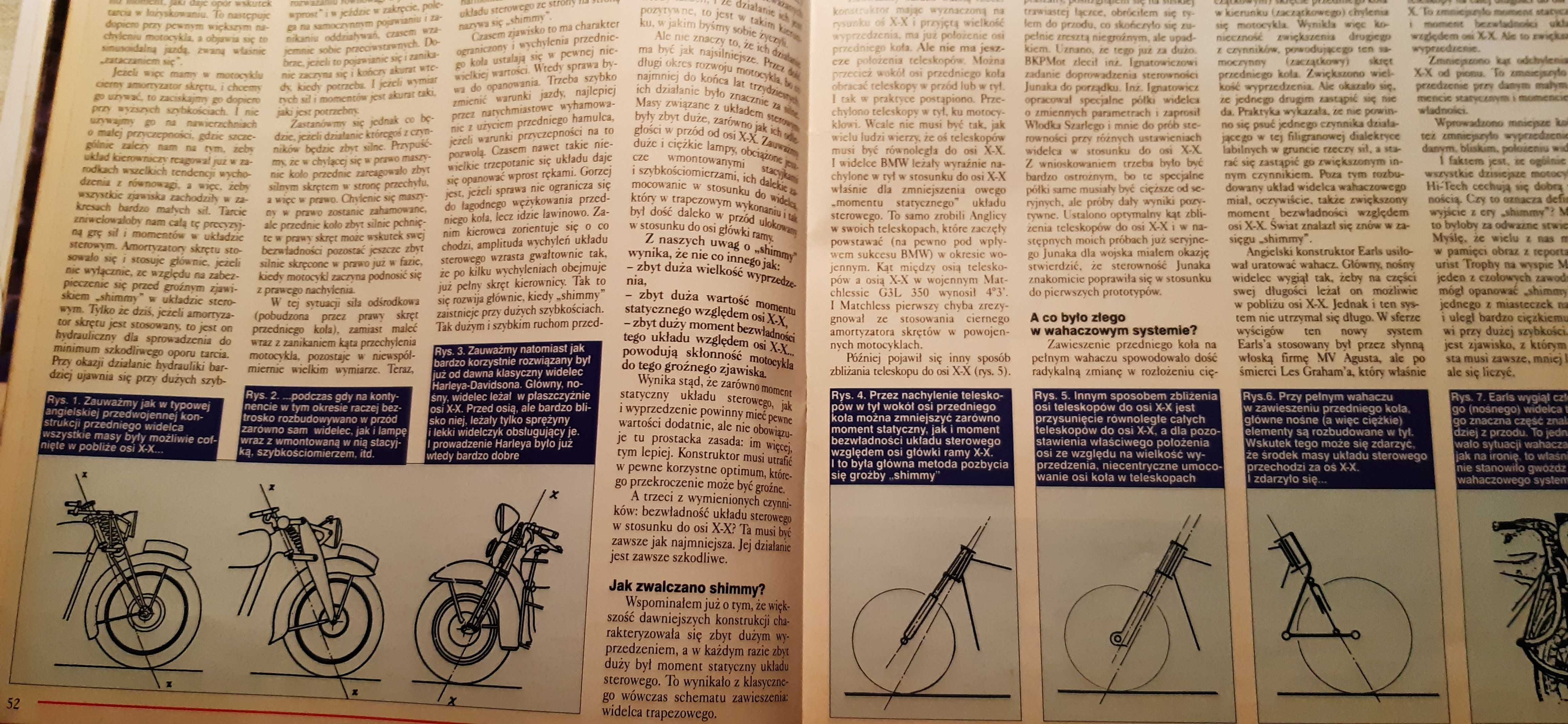 stare czasopismo świat motocykli 6/2000