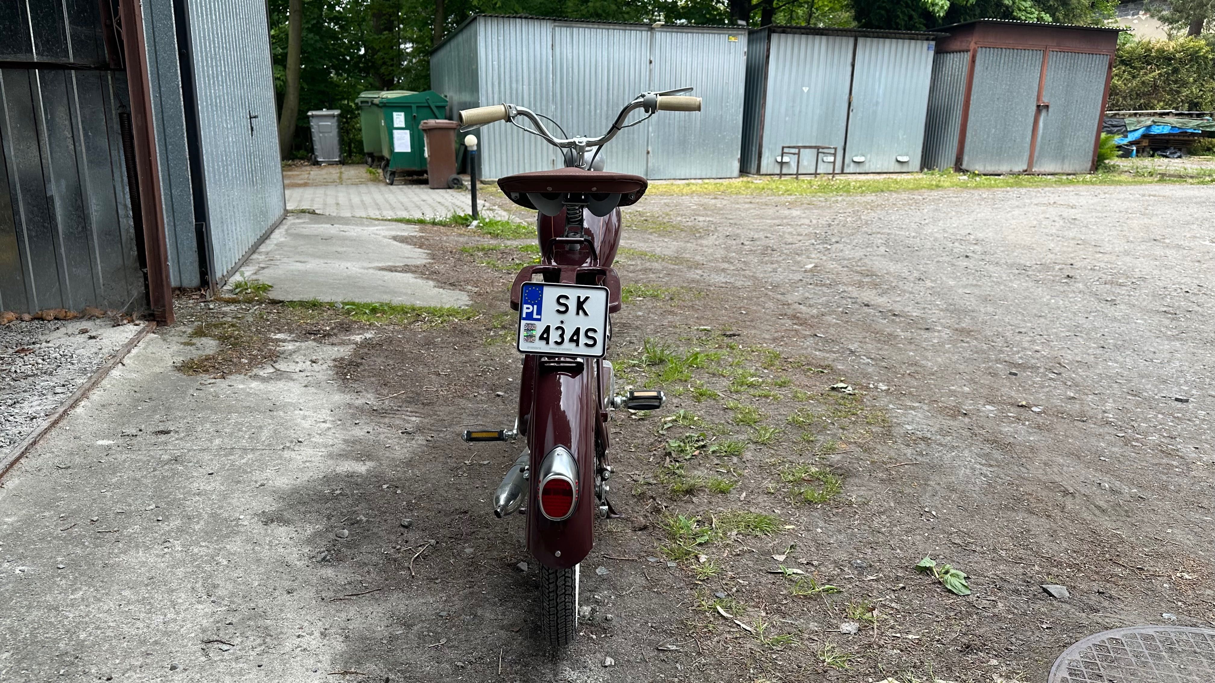 Simson sr 1963 rok zarejestrowany