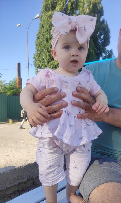 Комбінезон мусліновий 80 розмір