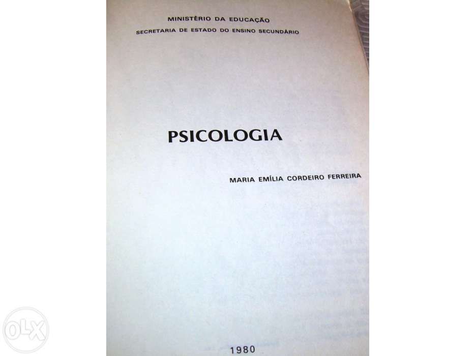 Psicologia 10º ano escolaridade (2 volumes)