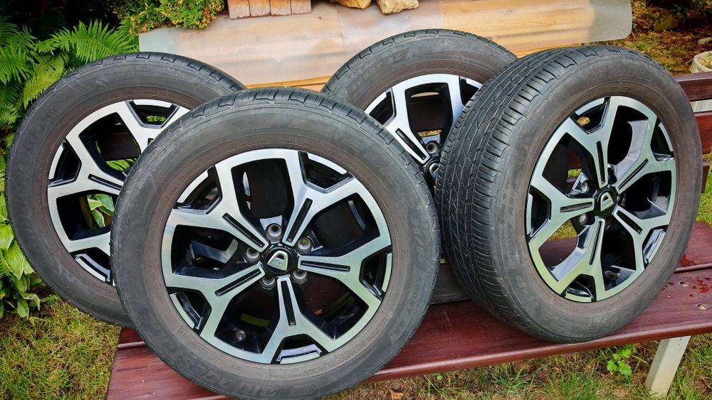 DACIA DUSTER 2 komplet 4 szt. felgi aluminiowe koła opony 17''