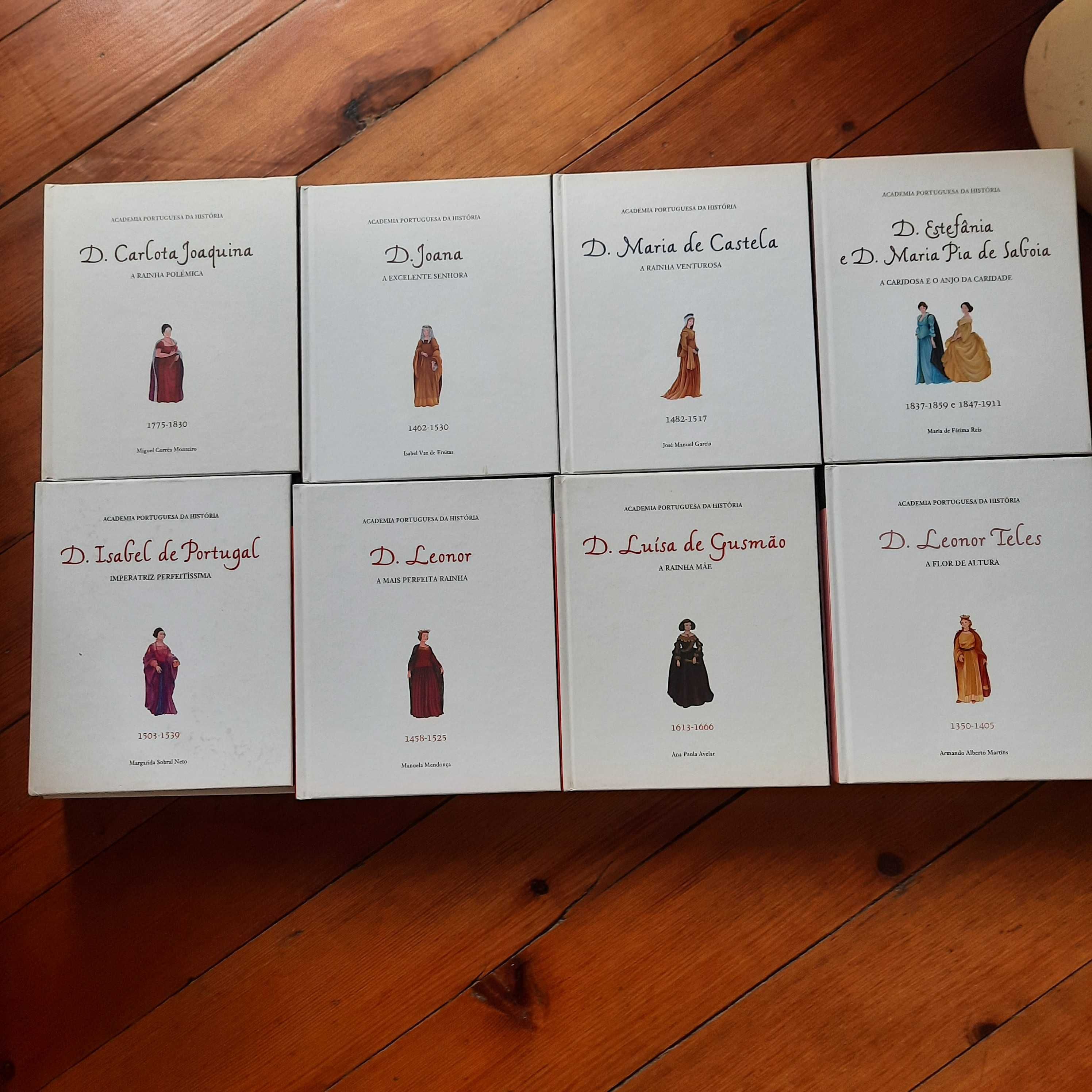Coleção de livros "Rainhas e Infantas de Portugal"