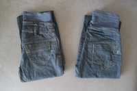 Spodnie ciążowe jeansowe S (36) dwie pary dzwony