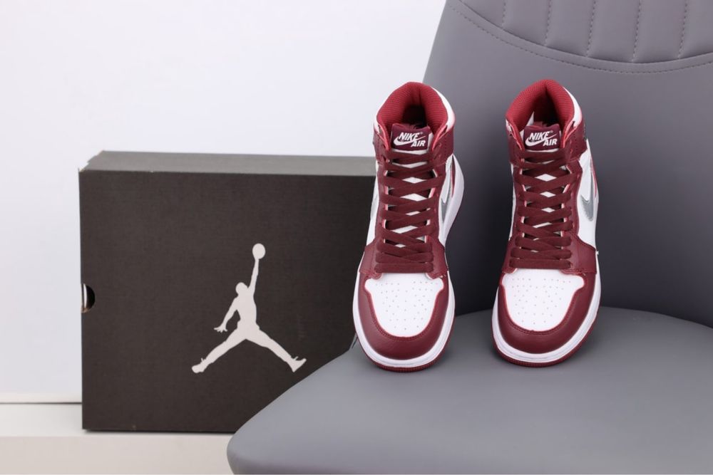 Buty Nike Air Jordan Retro 1 High Bordeaux 36-40 damskie trampki