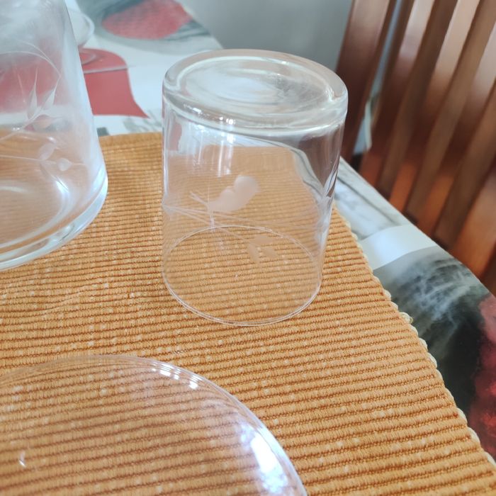 Loiças de Cristal e normal