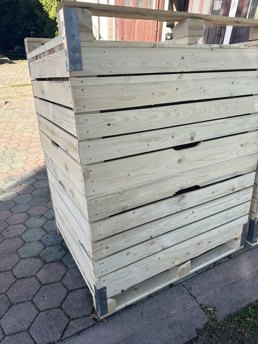 Skrzyniopalety skrzynie na owoce i warzywa