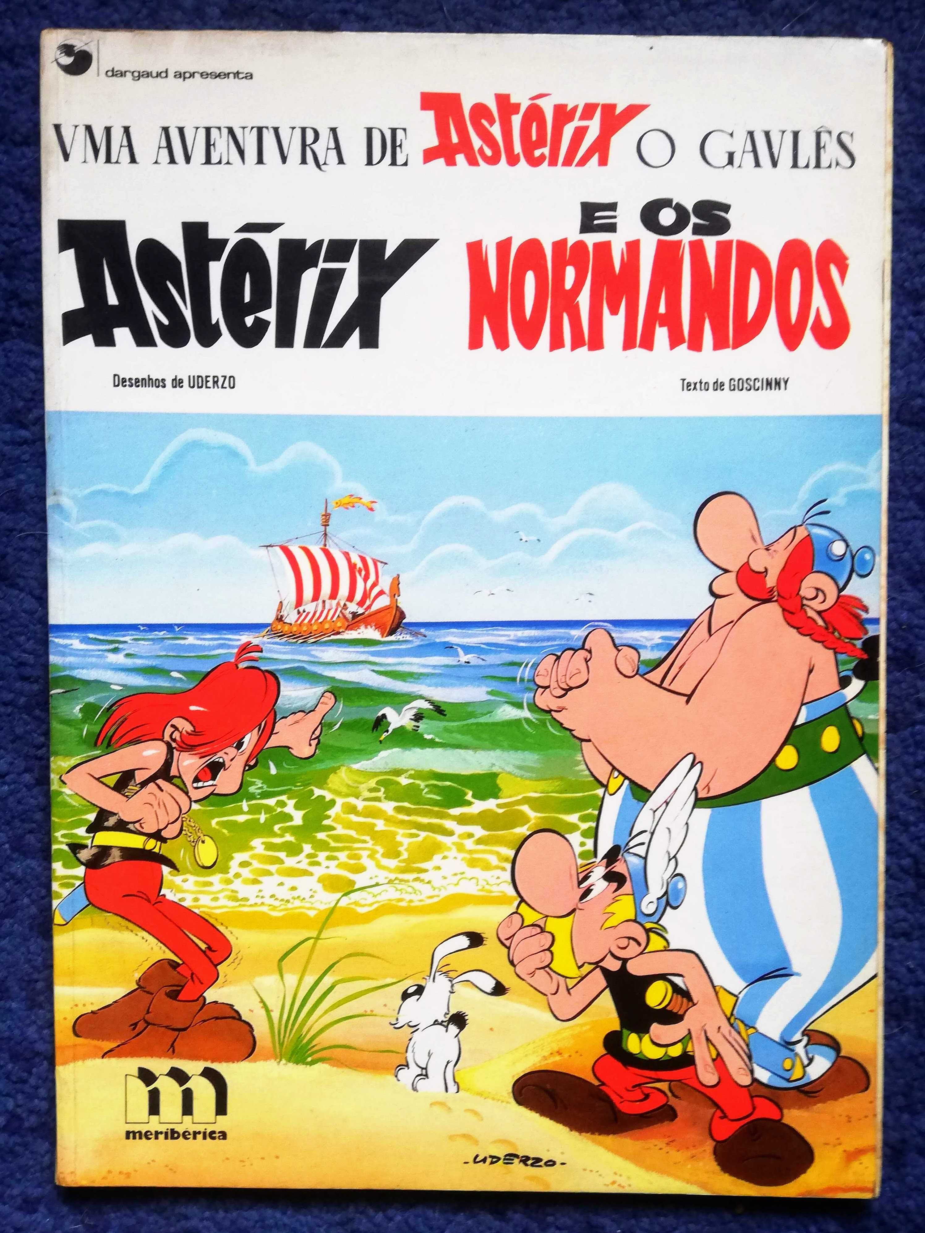 Coleção BD - Asterix. Lucky Luke, Tintim e Valerian