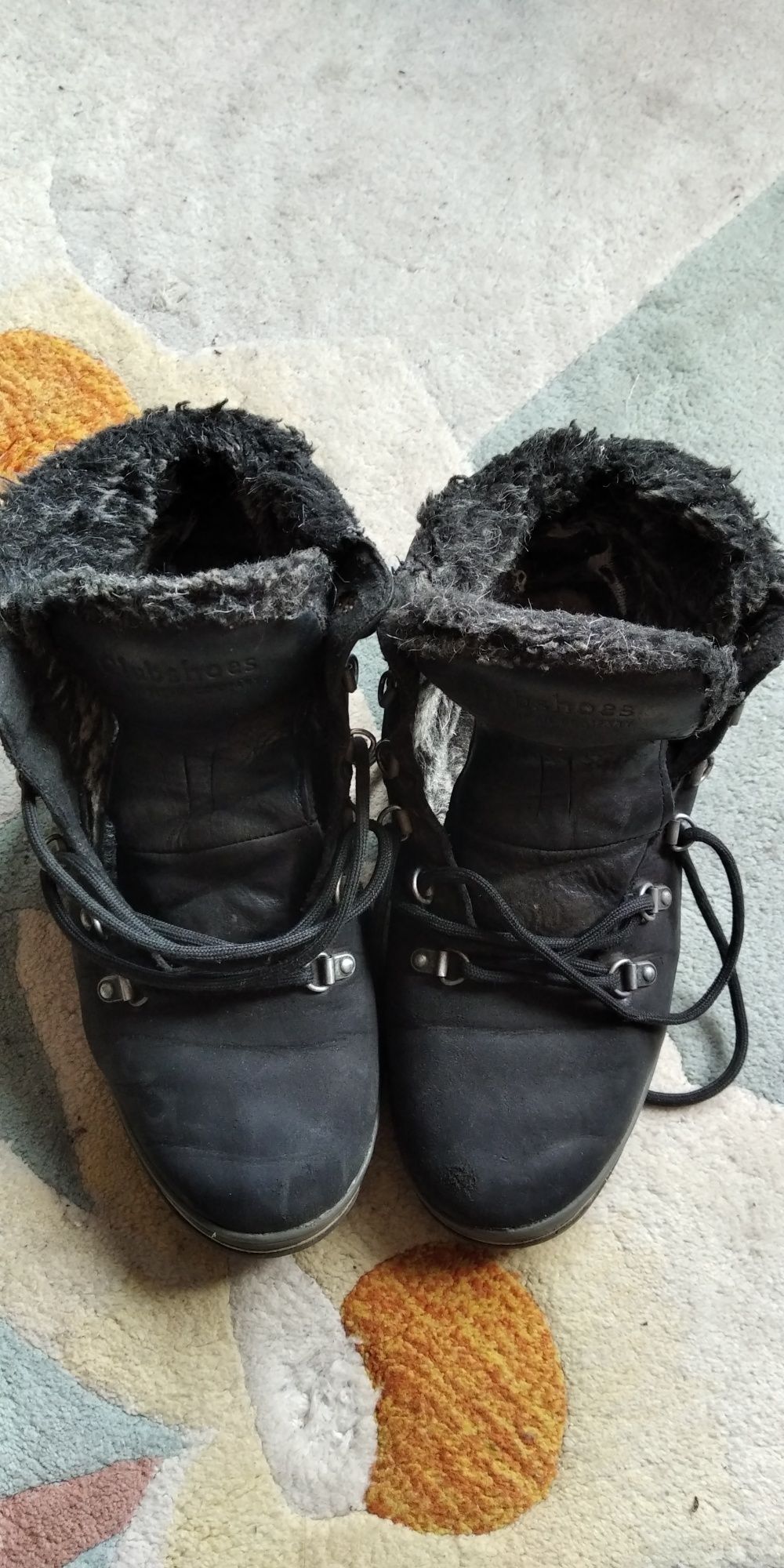 Чоловічі зимові шкіряні черевики(ботинки)40р.