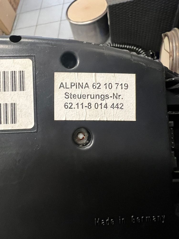 Alpina B12  BMW Licznik e38 750i