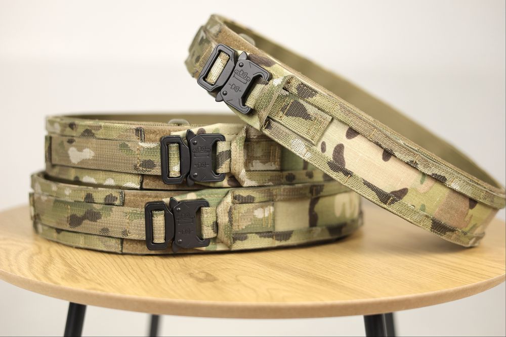 Жорсткий бойовий ремінь range beltMulticam USA пояс рпс Cobra варбелт