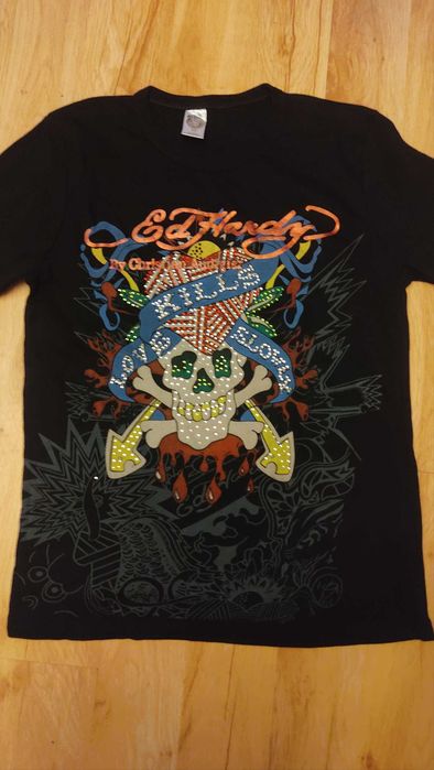 Koszulka czaszka, cekiny, rozmiar M.