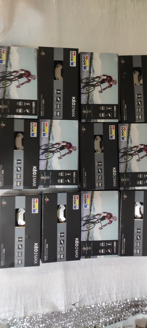 Педалі Look KEO 2 MAX BLACK, композит, вісь chromoly 9/16" , чорні