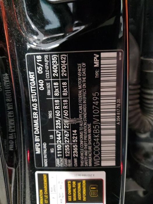 Mercedes-Benz GLC 300 4MATIC, 2018