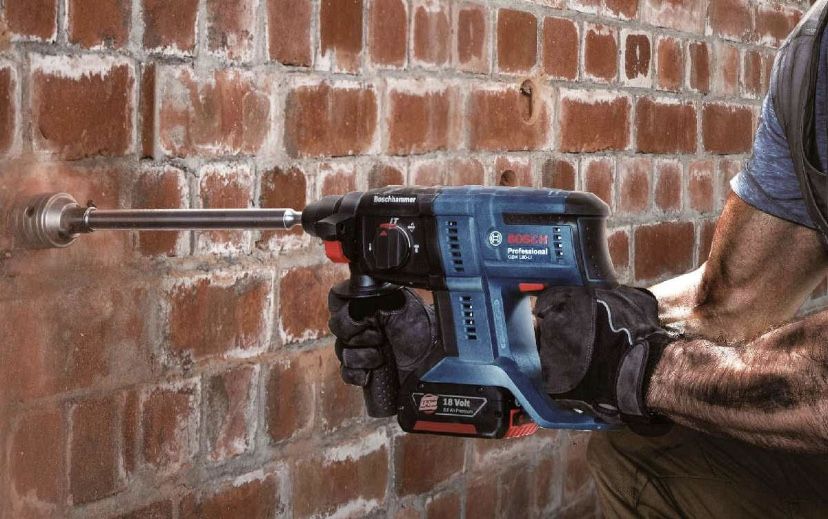 BOSCH Młot Akumulatorowy Młotowiertarka Bezszczotkowy Silnik