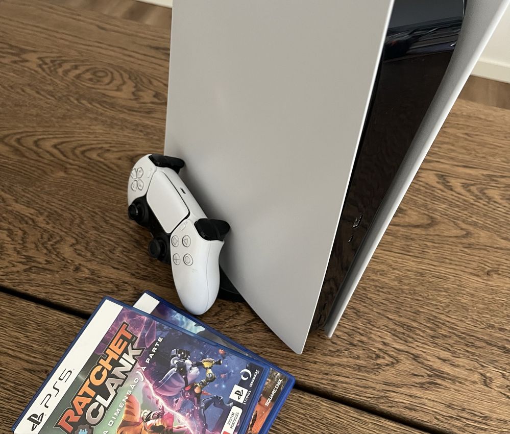 PS5 Fat (com leitor disco) + 2 Jogos
