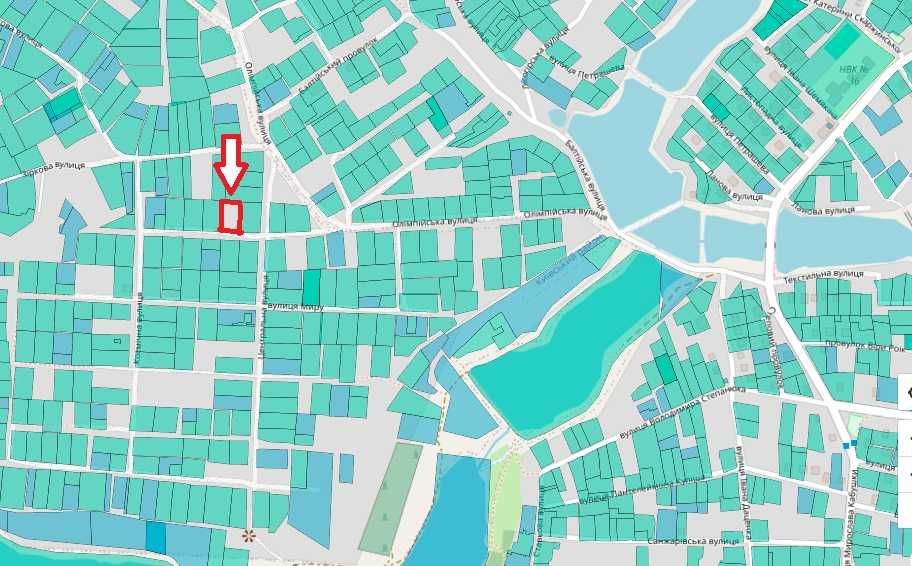 В продажу земельна ділянка  15 сот. в Рибцях( вул.Олімпійська)