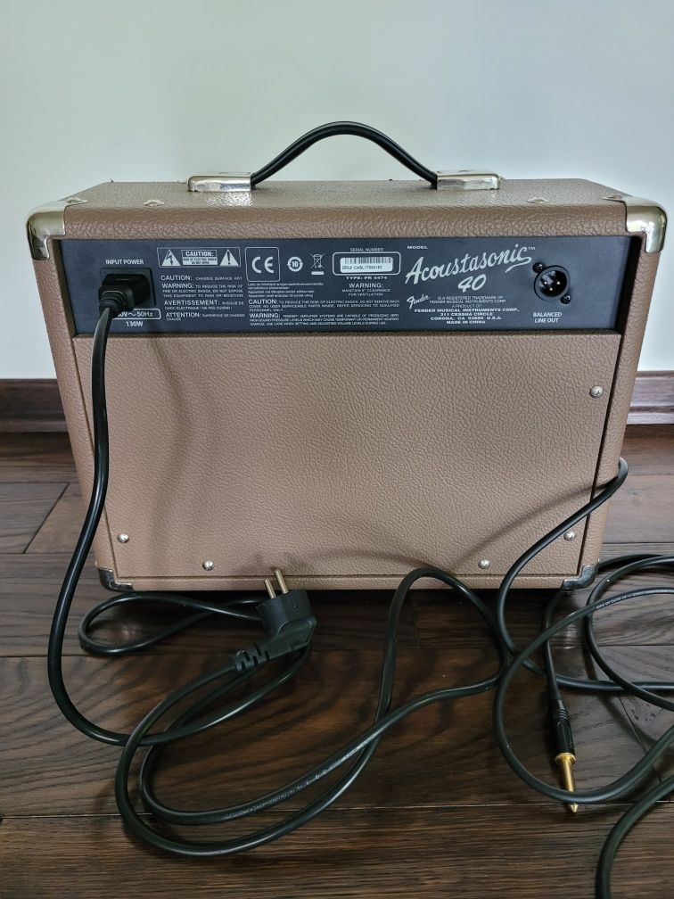 Wzmacniacz do gitary Fender Acoustasonic 40