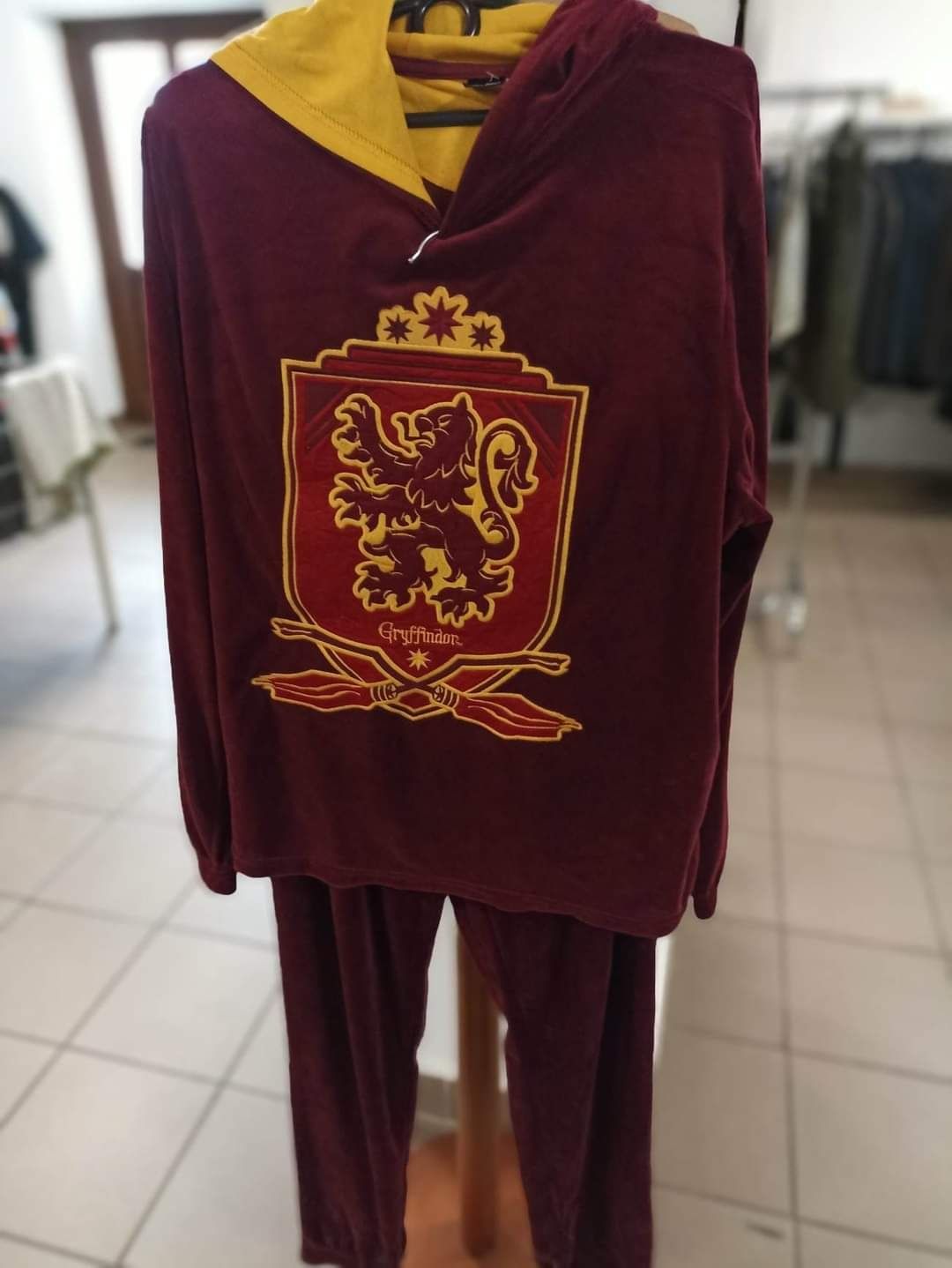 Harry Potter Gryffindor rozmiar xl komplet polarowy