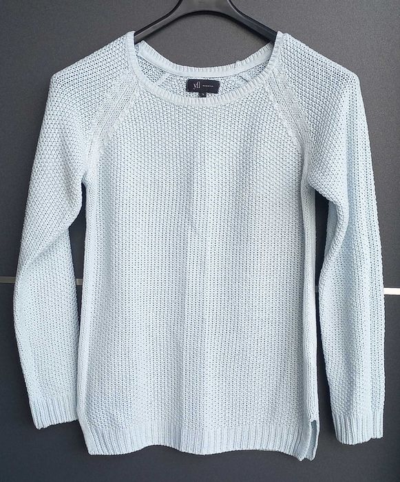 Jasnoniebieski niebieski sweter 36 S Reserved