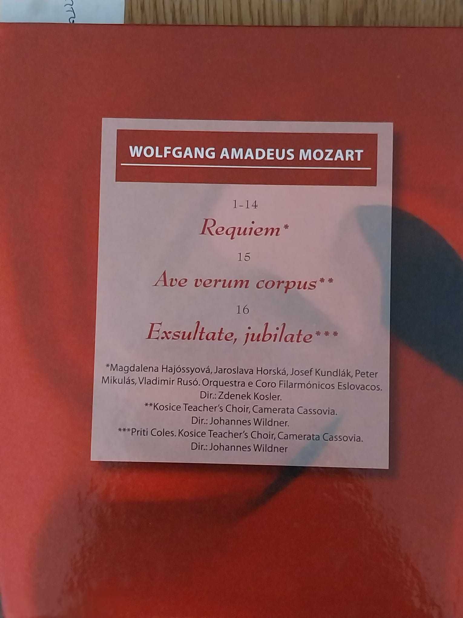 CD Mozart - música clássica