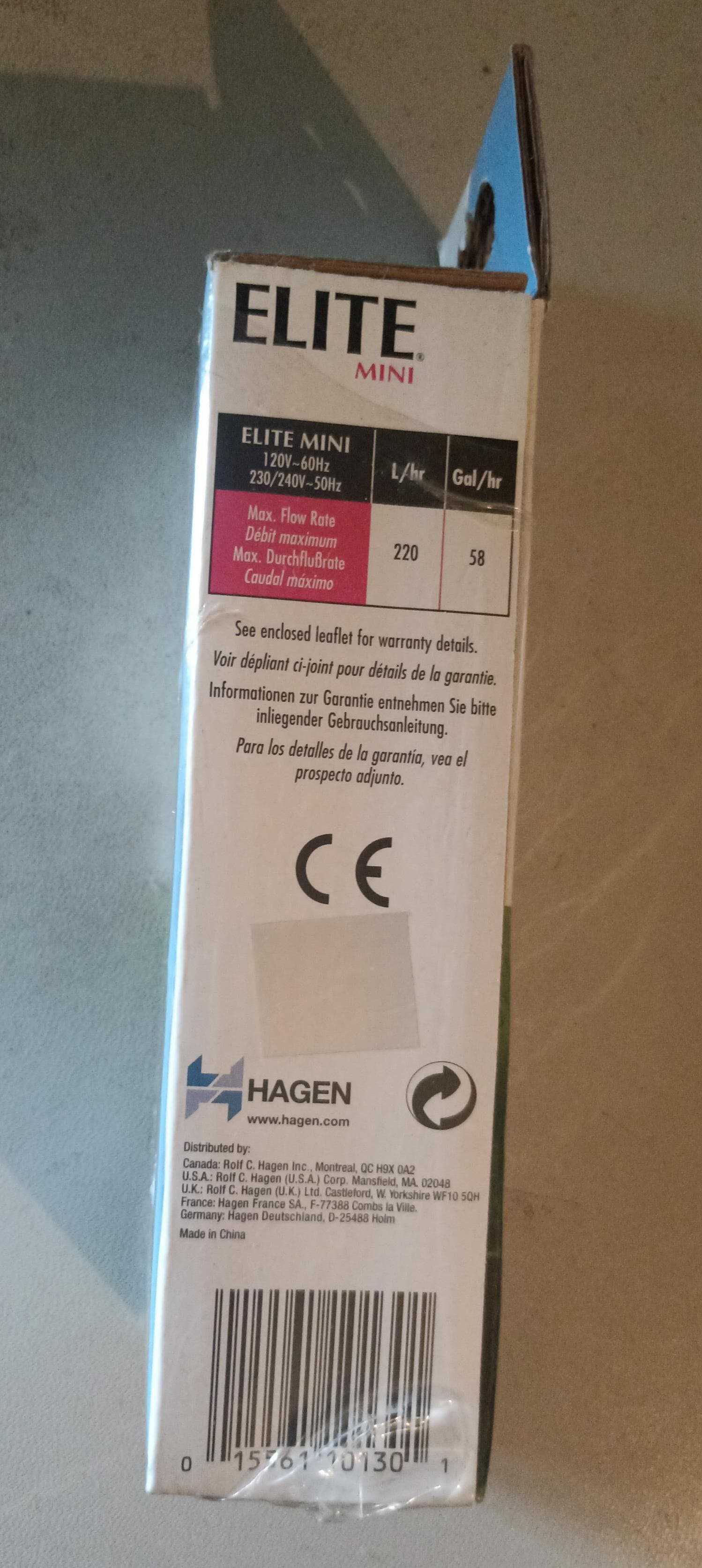 Elite Mini - Filtro interno compacto para aquários e tartarugueiras