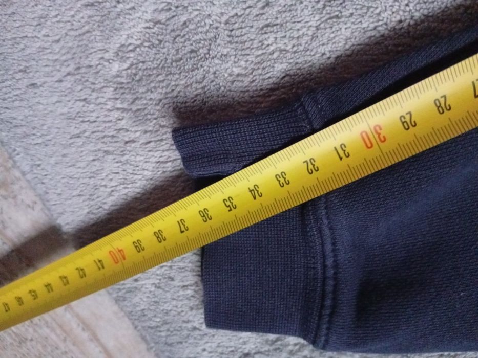 Granatowa bluza z kapturem motyw kosmosu Nasa  r. 128