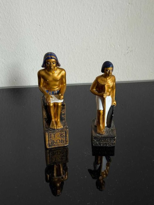 Miniaturas Decorativas Egípcias em Resina