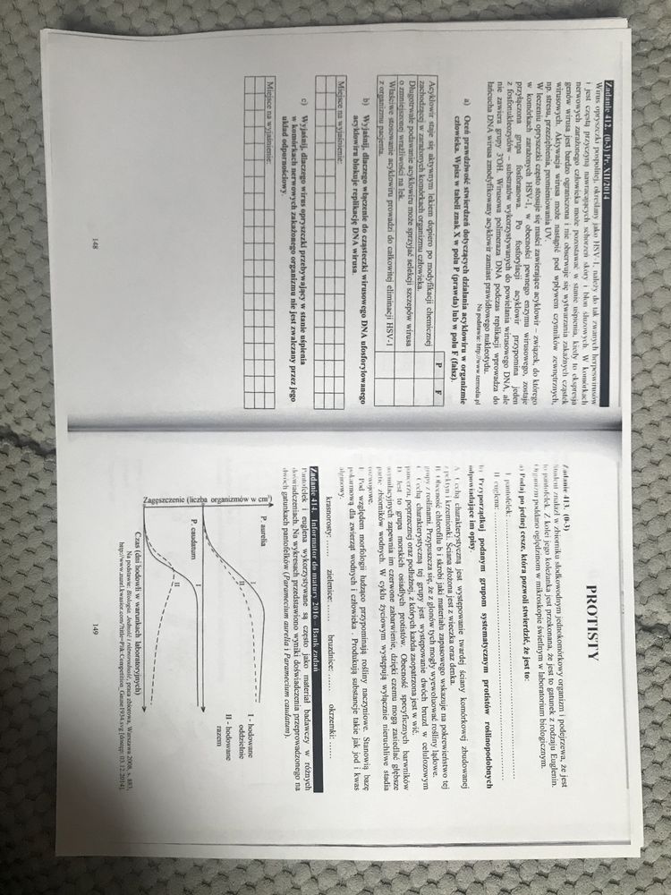 Biologia zbiór zadań 1-3 Witowski