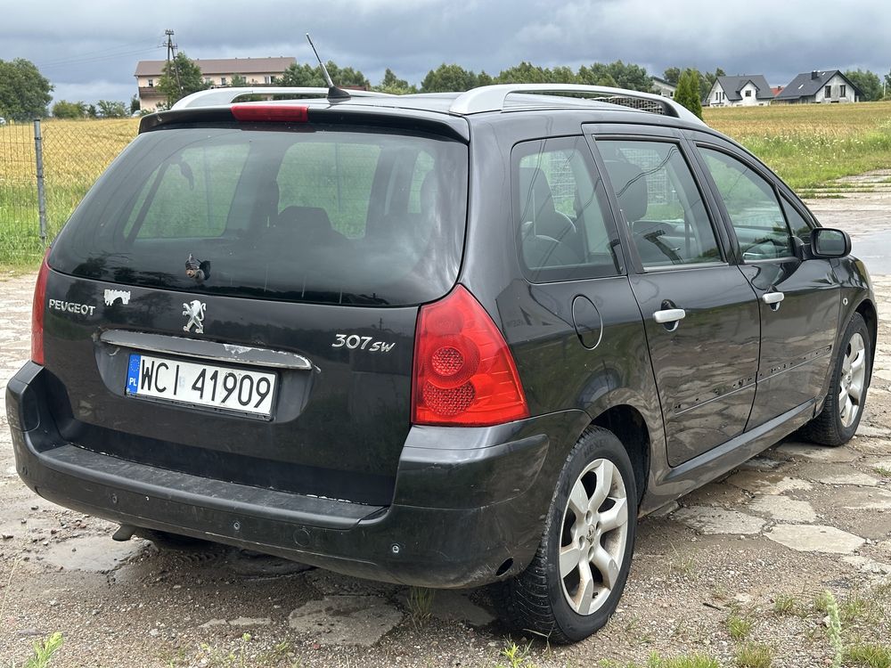 Peugeot 307SW 2005r. 1.6 benzyna, Alufelgi, sprawny, 7 os