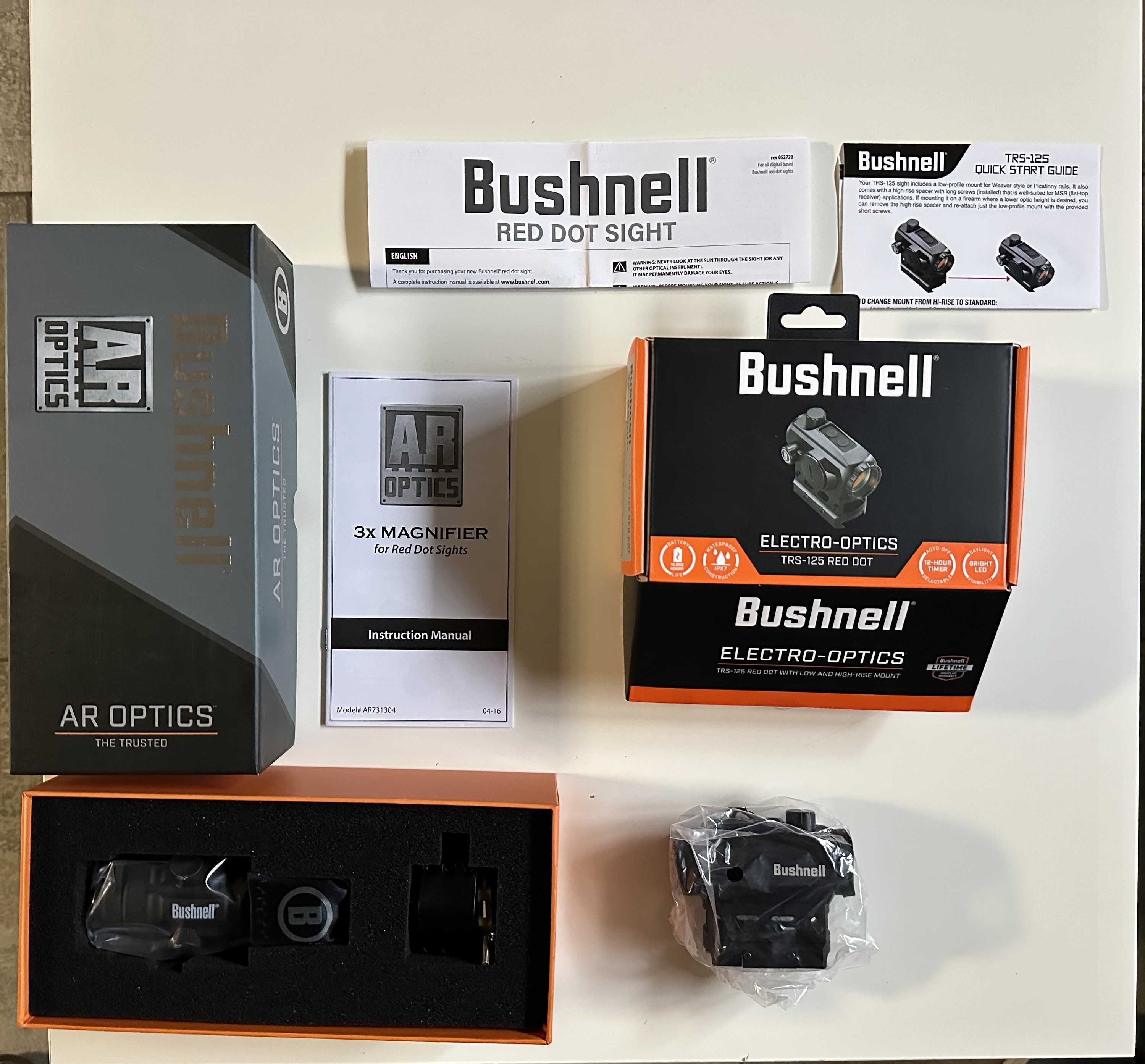Комплект Bushnell Коллиматор TRS-125+Магнифер 3х  из США