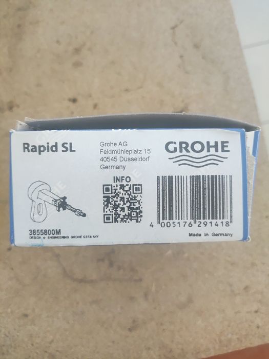 Kątownik ścienny Grohe Rapid SL