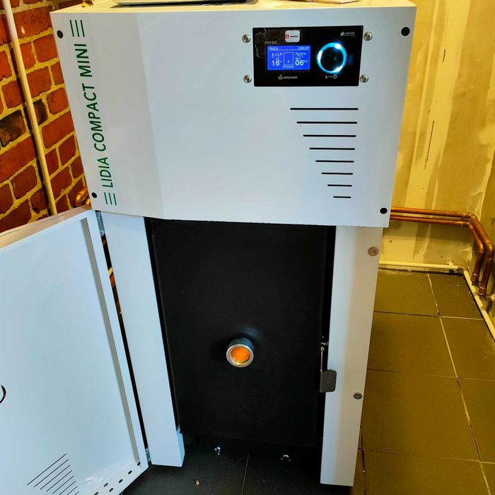 Kocioł na pellet na dotacje Lidia Compact mini 10 kW piec na pellet
