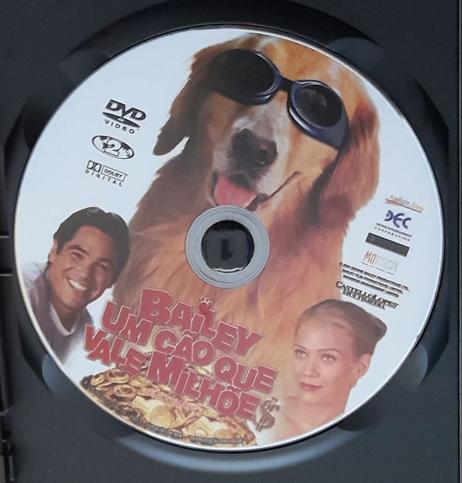 DVD Bailey o cão que vale milhões