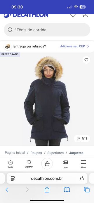 Casaco Quechua feminino